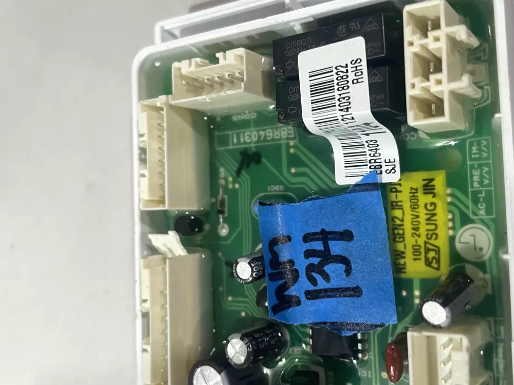 LG EBR64031104 Refrigerator Control Board AZ205843 | Wm134