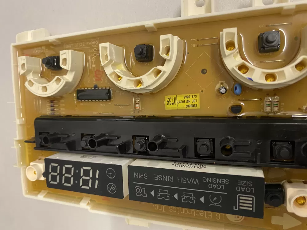 LG EAX36602103 EBR36870735 Washer Control Board AZ226596 | BK2030