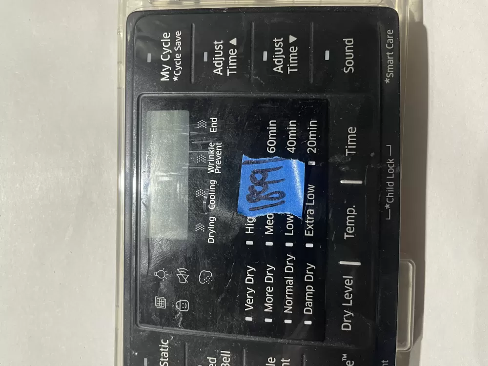 Samsung DC92-01607J DC94-06643A Dryer UI Control Board AZ206261 | KM1899