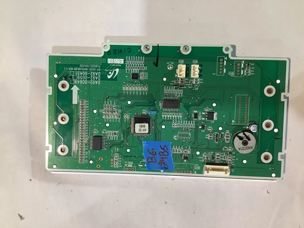 Samsung DA92 00649A Refrigerator Control Board Dispenser AZ148325 | BG2485