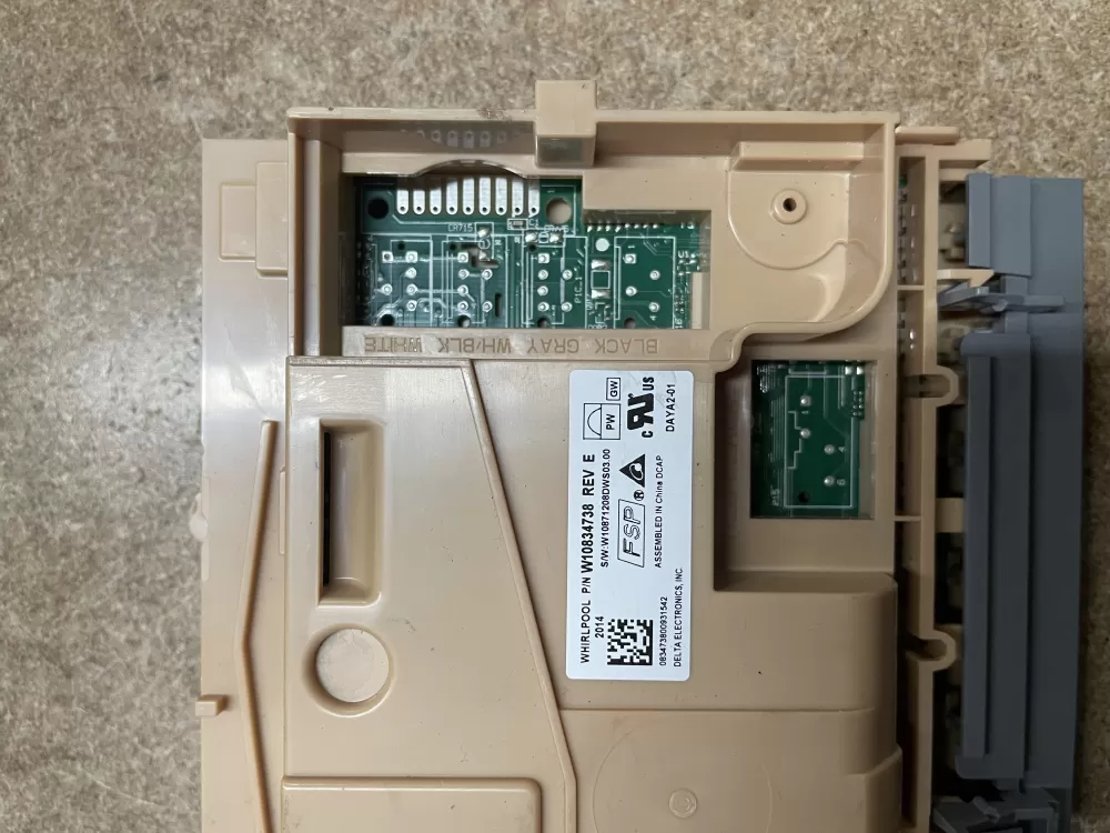 Whirlpool W10834738 W10876147 Dishwasher Control Board AZ12725 | KM1085