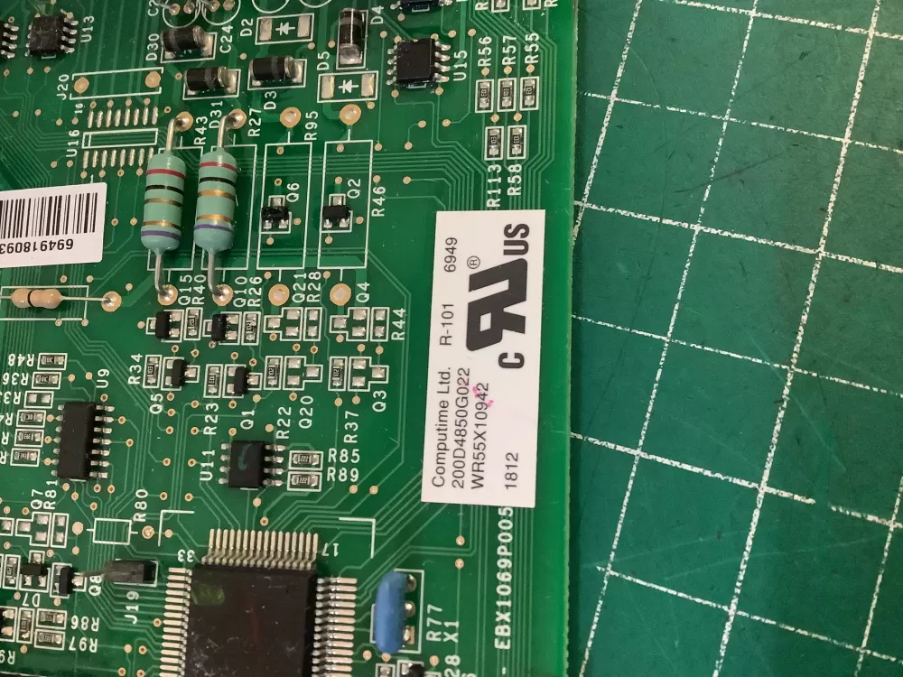 GE 200D6221G028 EBX1110P002 Refrigerator Control Board AZ196971 | NR2752