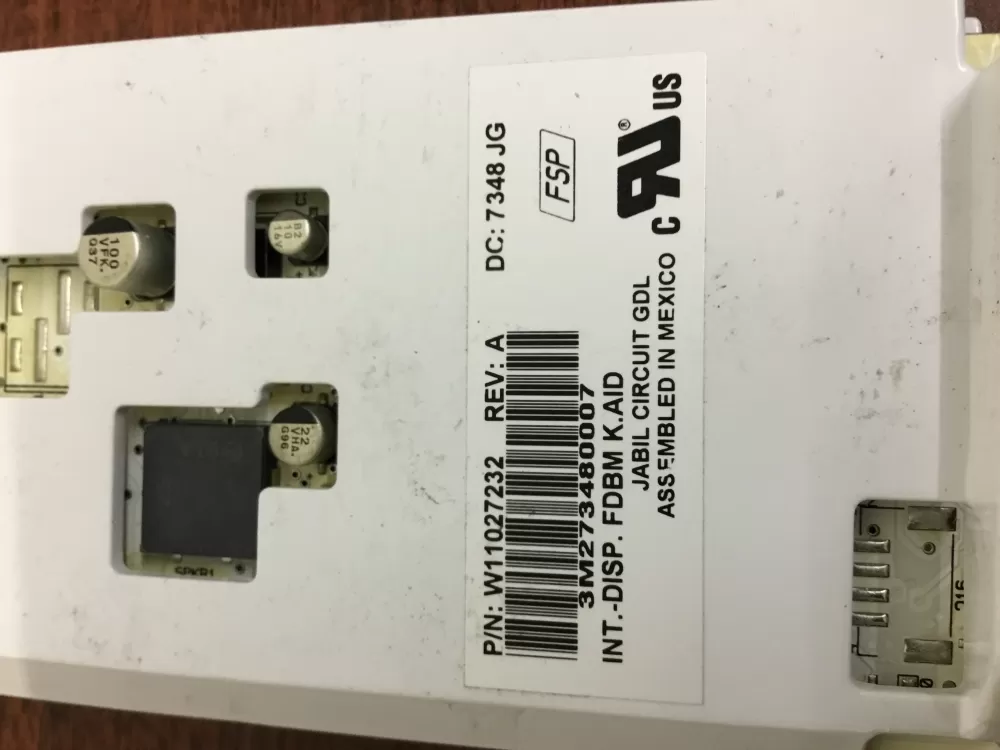 KitchenAid Kenmore W10461918 Refrigerator Control Board AZ28271 | NR1513