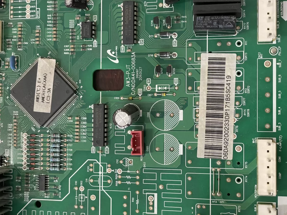Samsung DA92-00233D Refrigerator Control Board AZ38646 | KM274