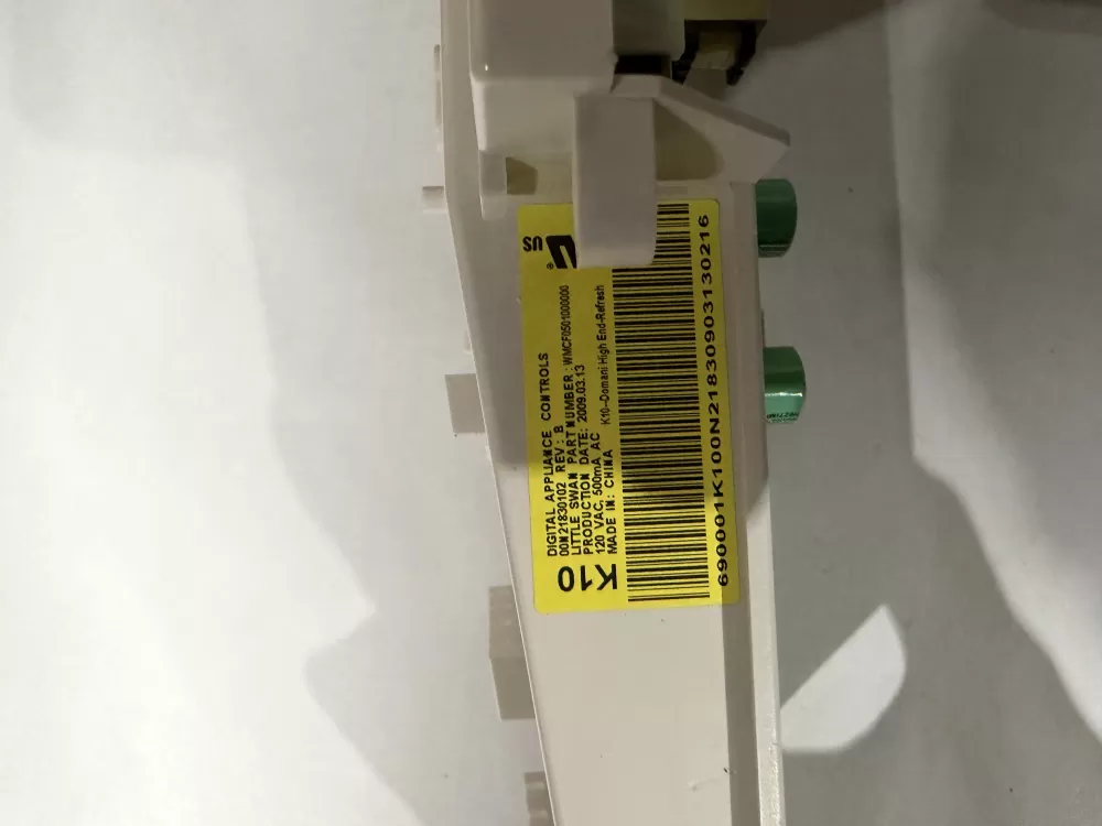 GE WH12X10355 00N21830102 WMCK0501000000 Washer Control Board AZ228114 | KMV124