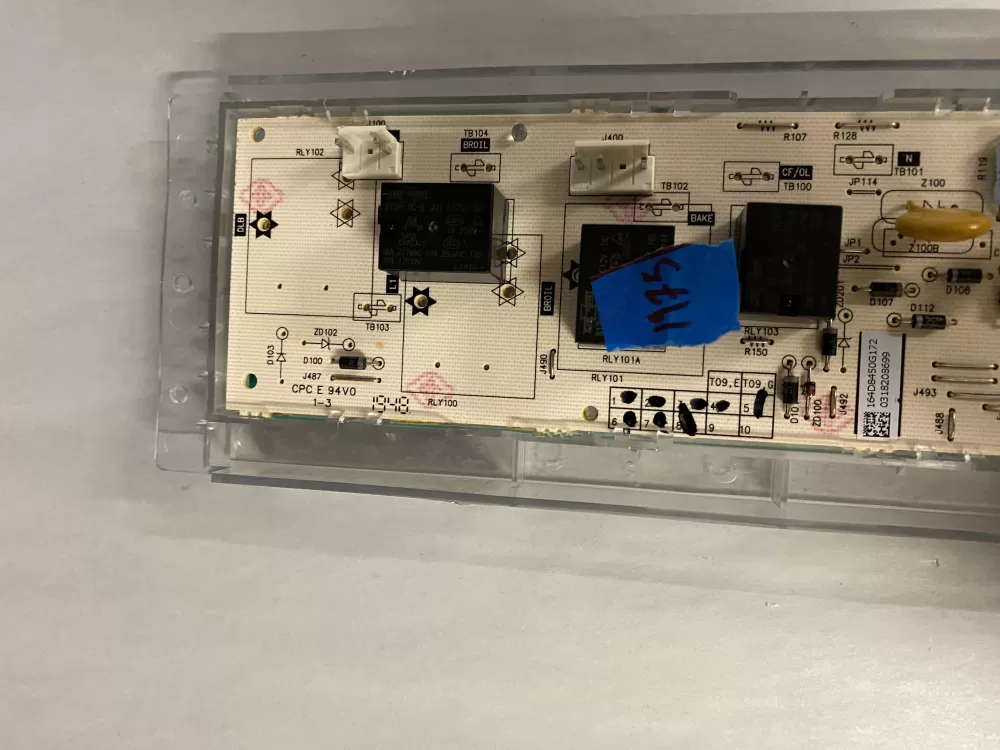 GE 164D8450G172 Range Control Board Oven AZ218252 | BK1975