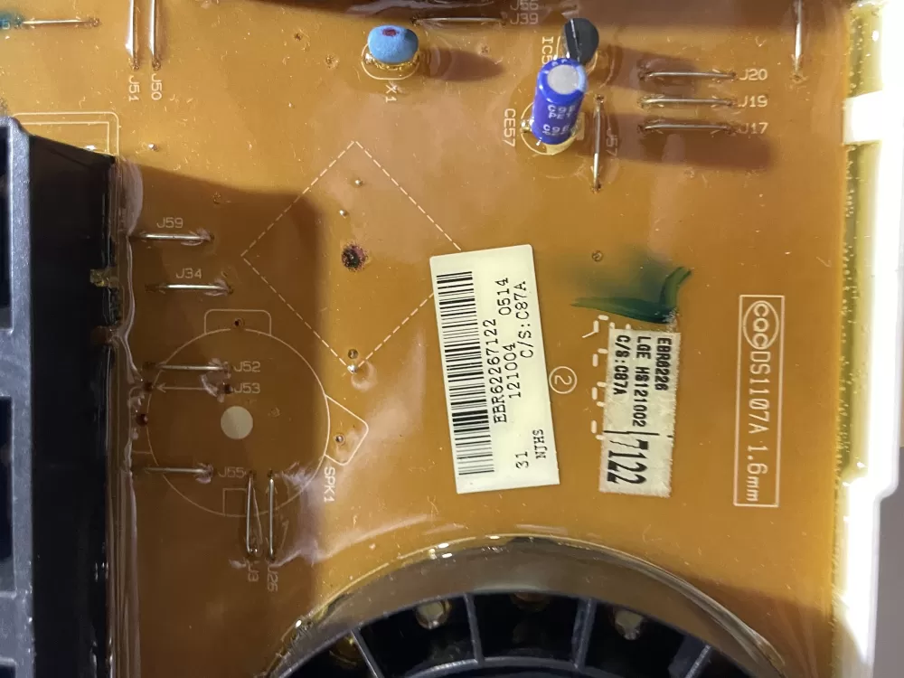 LG EBR62267117 EBR62267122 PS7792454 Washer Control Board AZ174733 | Wmv843