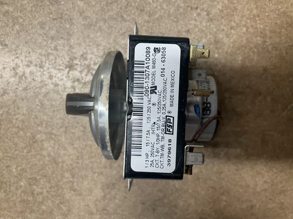 Whirlpool  Amana  Admiral AP6009056 3979618 3979618R 8299783 WP3979618 PS11742198 Dryer Timer
