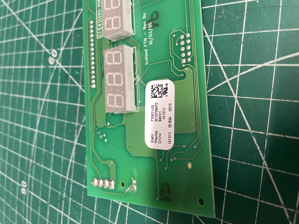 Refrigerator Control Board Dispenser W10788470 AZ207354 | Wm2324