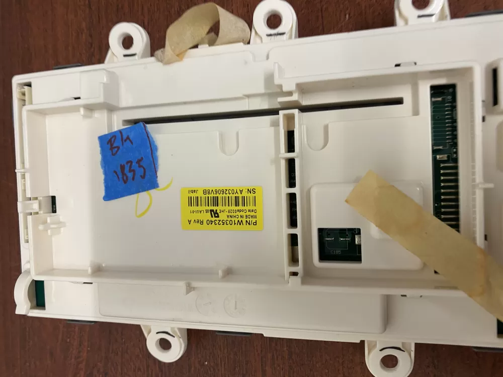 Whirlpool W10352340 Dryer Control Board AZ50918 | BK1835