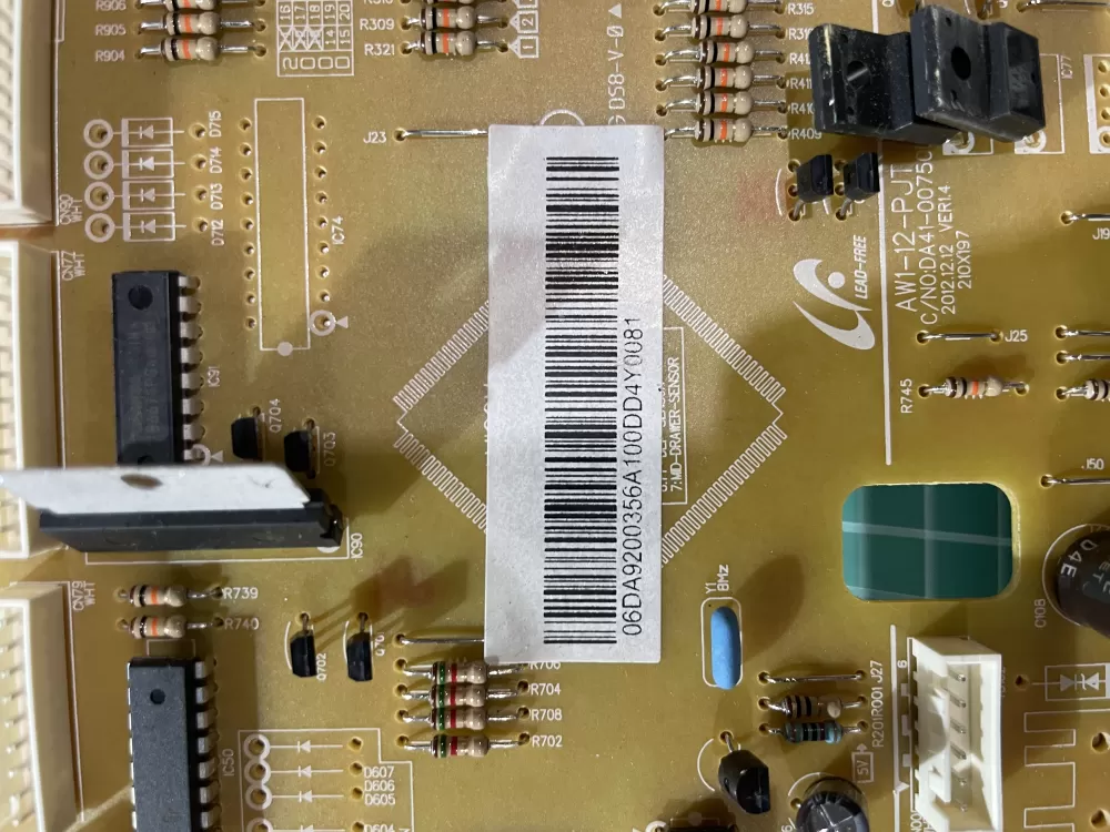 Samsung DA92 00356A DA41 00750B Refrigerator Control Board AZ188317 | Wm2373