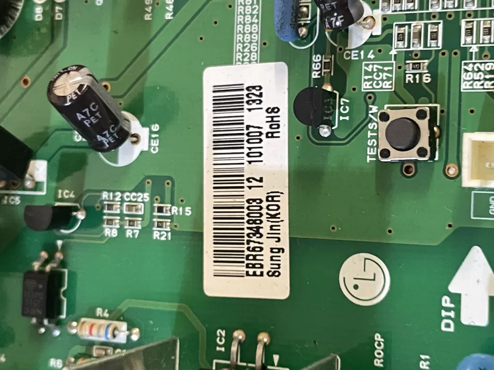 Kenmore EBR67348003 Refrigerator Control Board AZ200929 | Wm2448