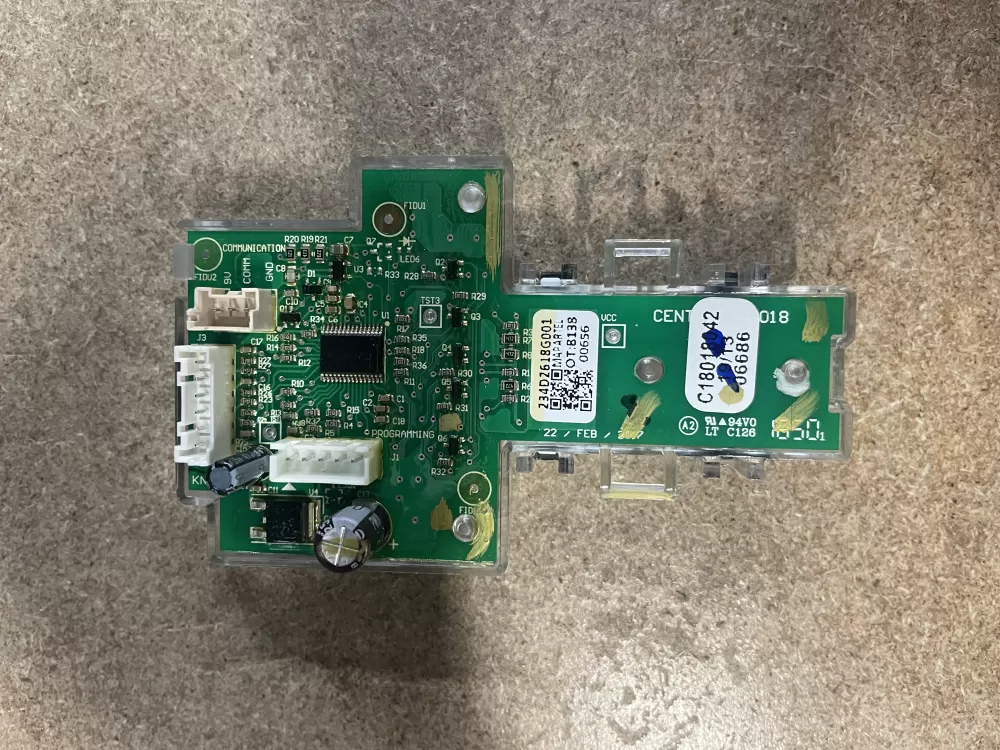 GE 234D2618G001 WE04X27284 Dryer Control Board