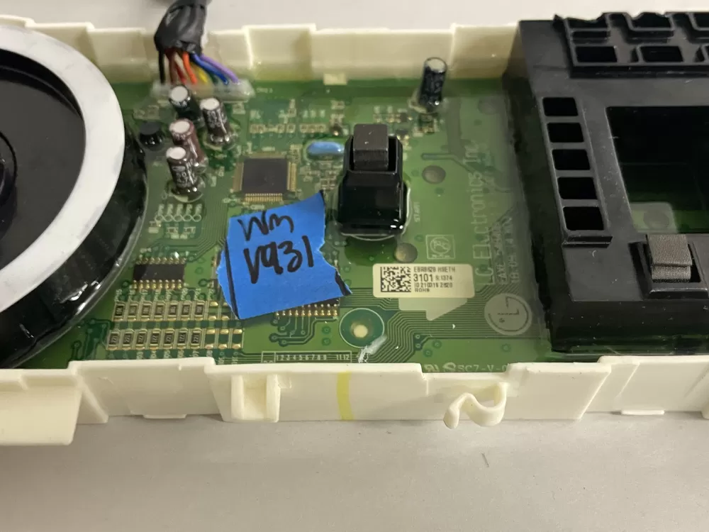 LG EBR86283101 Washer Control Board Display AZ210741 | Wmv931