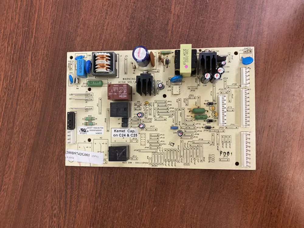 GE EBX1110P002 200D49742G001 WR55X10832 Fridge Control Board