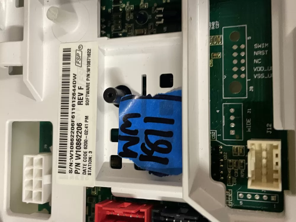 Whirlpool W10862206 W10888108 W10897776 Washer Control Board AZ219720 | Wm1811