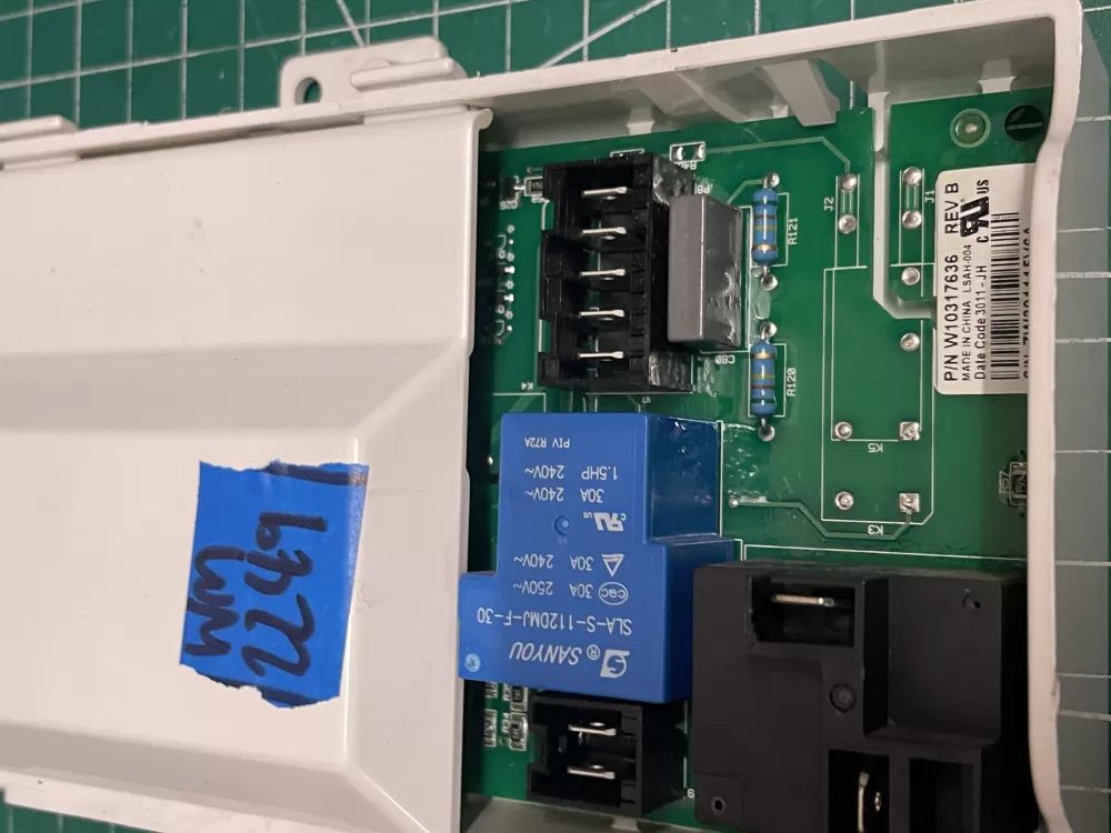 Whirlpool W10259285 W10317636 WPW10317636 Dryer Control Board AZ203306 | Wm2249