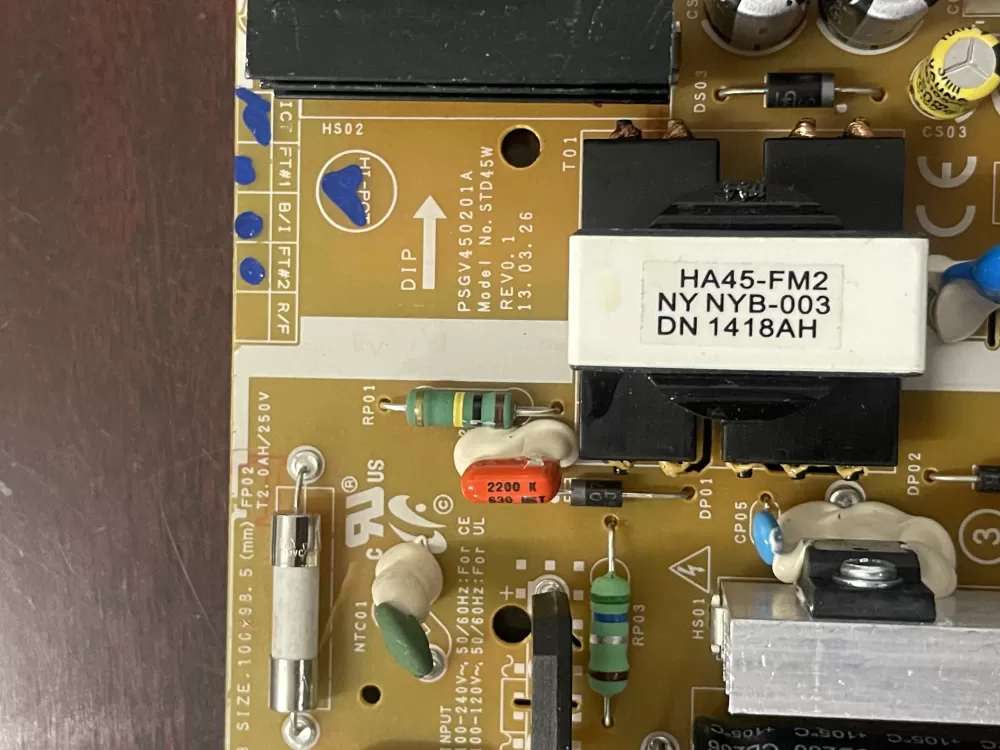 Samsung DA92-00486A AP5914912 Refrigerator Control Board AZ52223 | KM1900