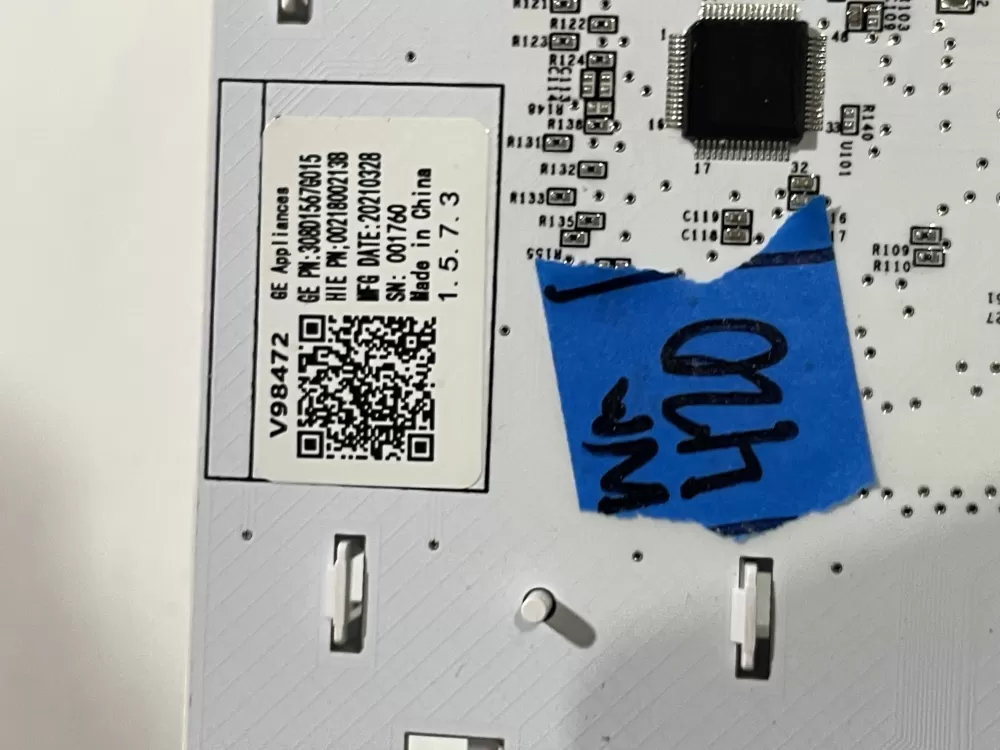 GE 308D1567G015 0021800213B Washer Control Board Panel AZ185610 | Wm420