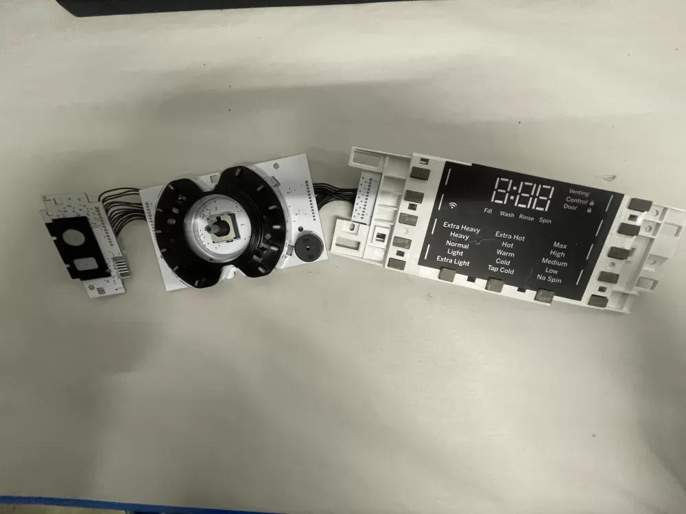 GE 308D1567G015 0021800213B WH22X32060 Washer Control Board Panel