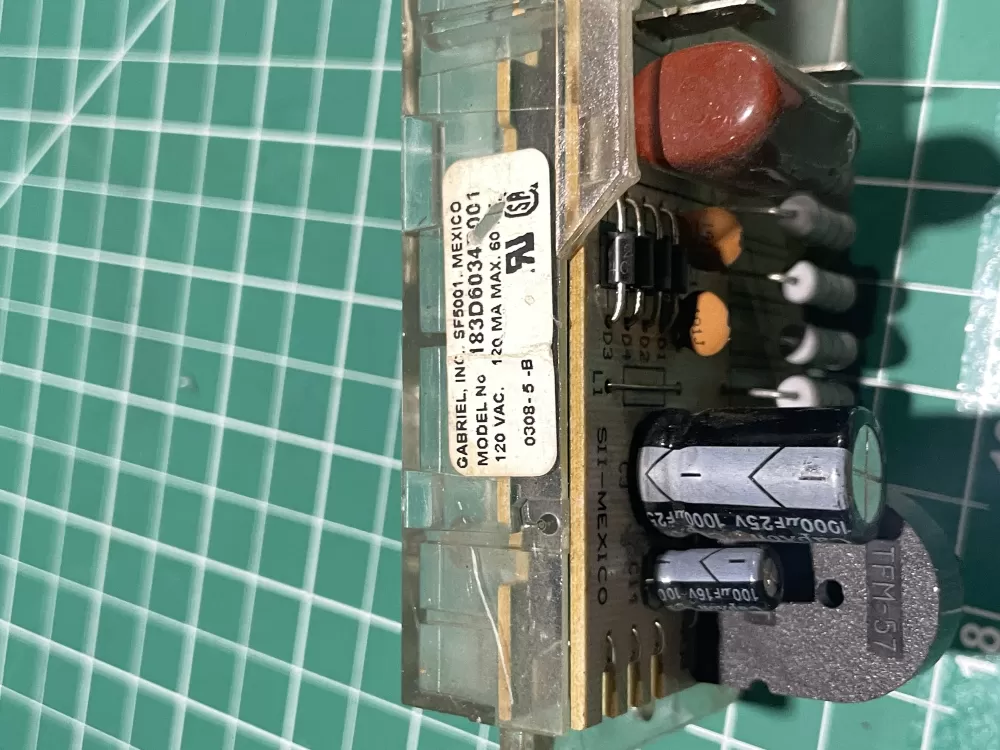 GE 183D6034P001 SF5001 Range Control Board AZ129647 | Wm2326