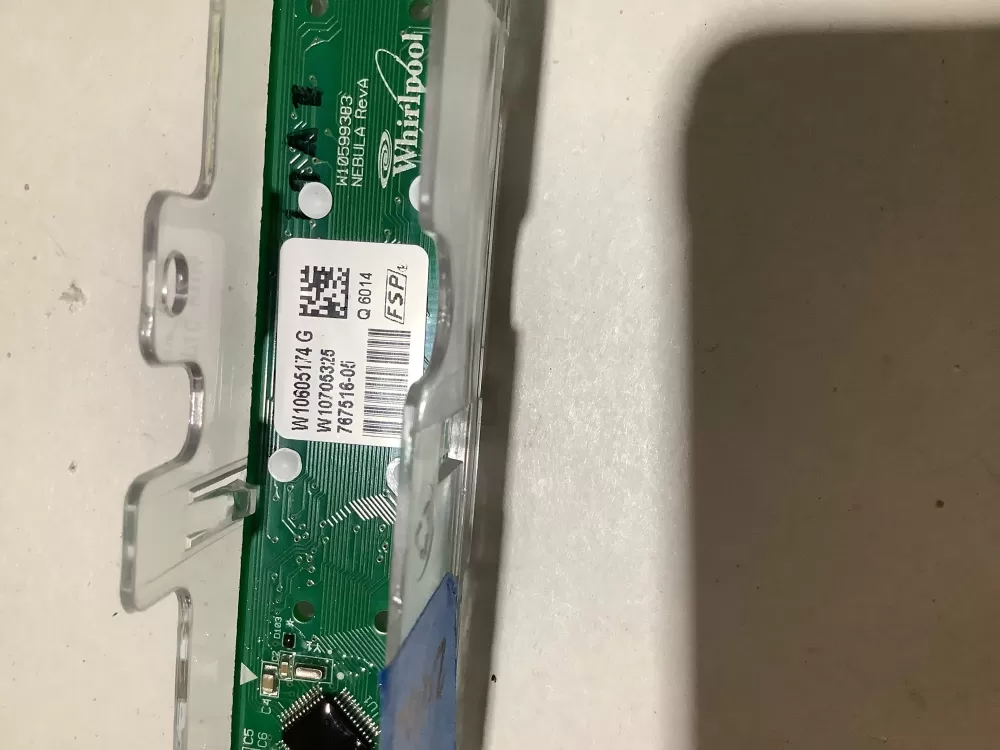 Whirlpool W10917737 W10629152 Dishwasher UI Control Board AZ143817 | ZC2416