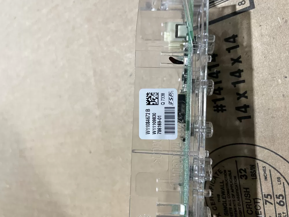 Whirlpool W11402115 PS12731287 Dishwasher Control Board AZ71981 | Wm1716