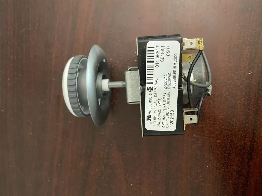 Whirlpool Maytag Magic Chef Admiral 2202150 WP37001240 Dryer Timer