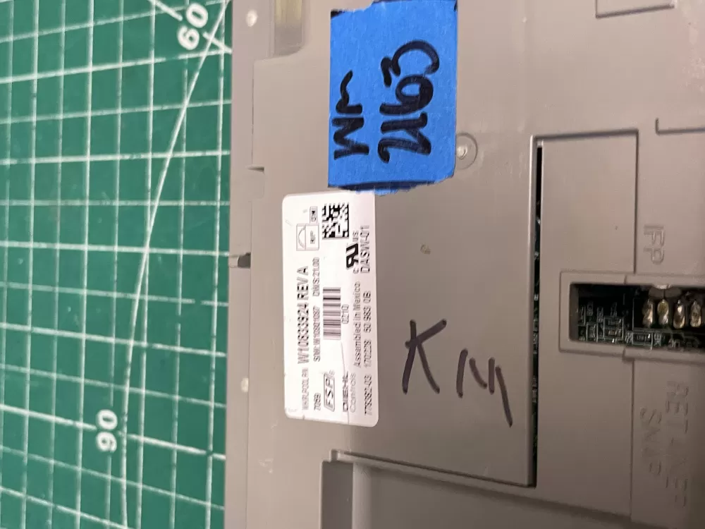 Kenmore Whirlpool W10833924 Dishwasher Control Board AZ206027 | Wm2163