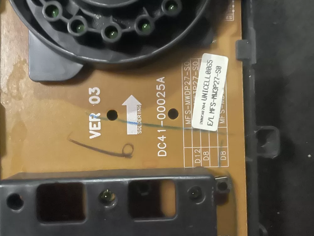 Maytag DC41-00025A DC41-00026A Dryer Control Board UI AZ27632 | WMV127