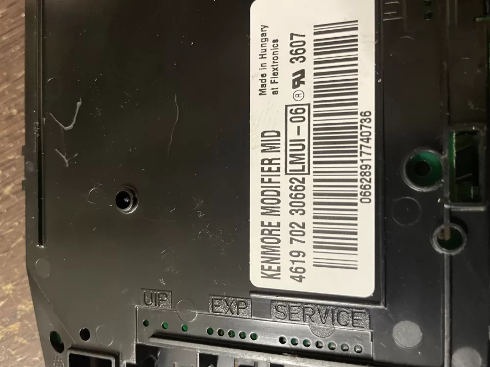 Whirlpool 4619 702 30662 461970230662 Washer UI Control Board AZ48724 | Wm1789