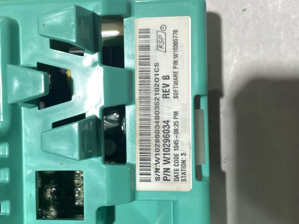 Whirlpool W10296034 W10393489 PS3495160 Washer Control Board AZ163612 | Wm232