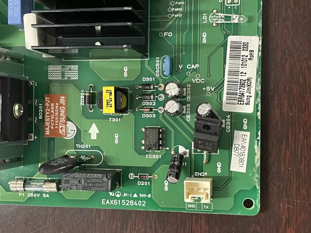 Kenmore LG EBR64173902 Refrigerator Control Board Electronic AZ50693 | KM1874