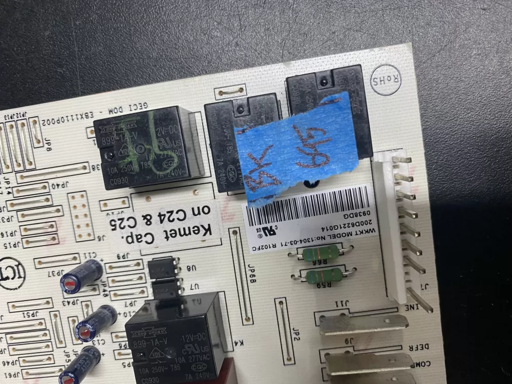 GE Refrigerator Control Board WR55X10942 WR55X10699 AZ15170 | BK695