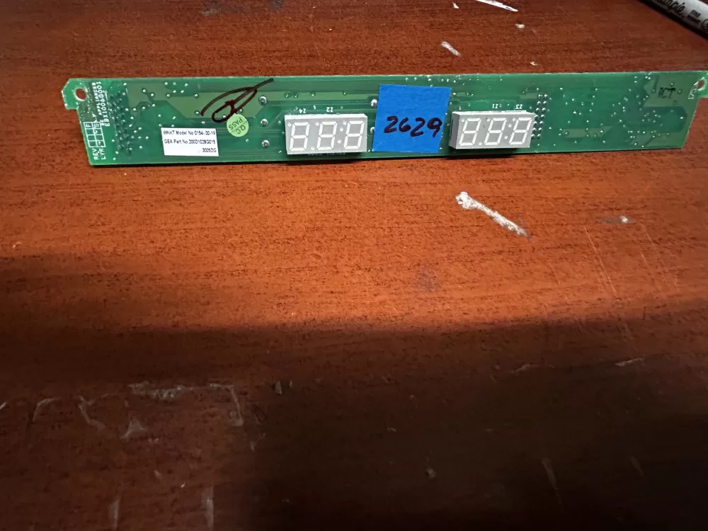 GE Refrigerator Display Control Board AZ184977 | GL2629