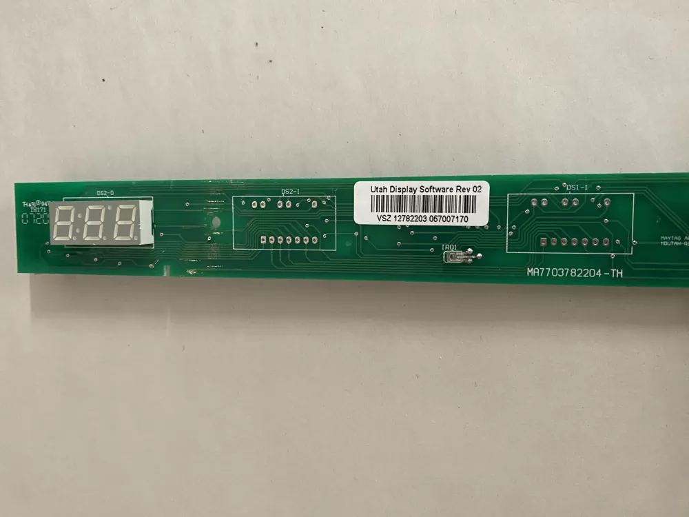 Maytag W10207861 Refrigerator Control Board Temp Display AZ201559 | BK2702