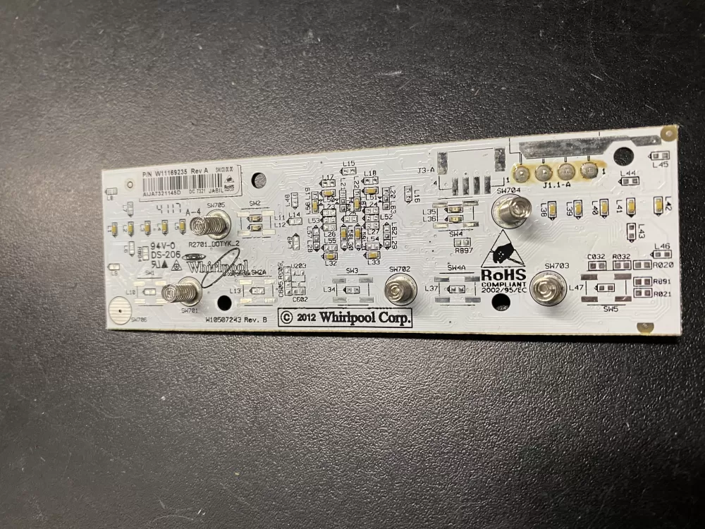 Whirlpool W11169235 Refrigerator Control Board whirlpool AZ6543 | BK1434