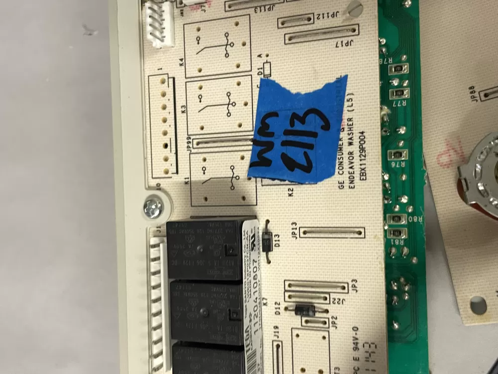 GE 175D5261G037 EBX1129P004 Ebx1129p004 Washer Control Board AZ223456 | Wm2113