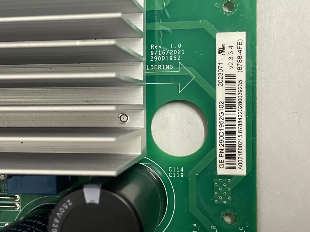 GE PD00081403 WH22X35837 Inverter Washer Control Board AZ208628 | KM353