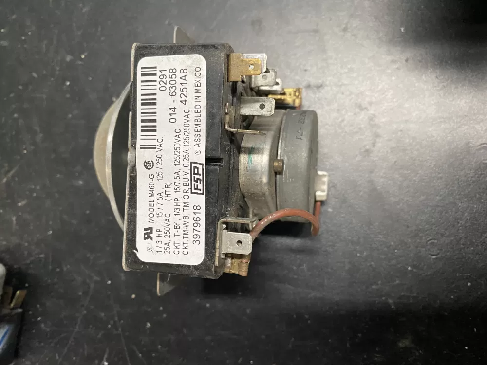 Whirlpool Amana Admiral AP6009056 3979618 3979618R Dryer Timer AZ17901 | BK1087
