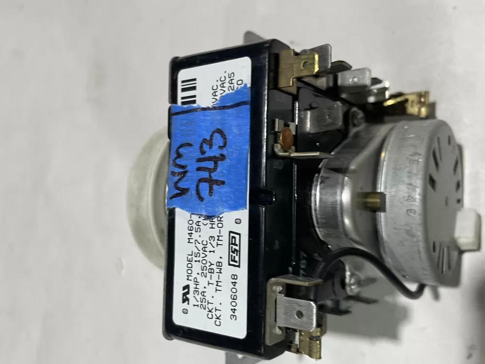 Whirlpool Kenmore 3406701 3976580 WP3976580 Dryer WP Timer AZ149310 | Wm743