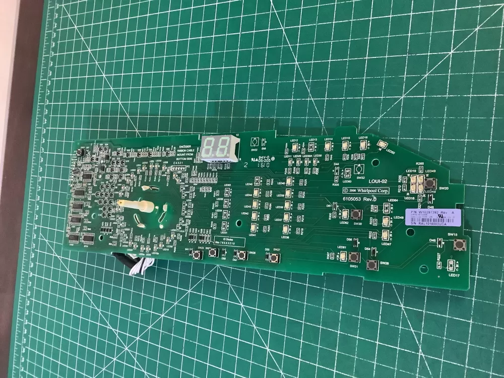 Whirlpool W10297392 WPW10298625 PD00032762 Dryer Control Board AZ210225 | NR2605