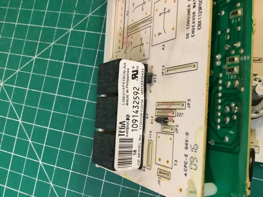 Whirlpool WH12X10525 175D5261G018 Washer Control Board AZ196638 | NR318