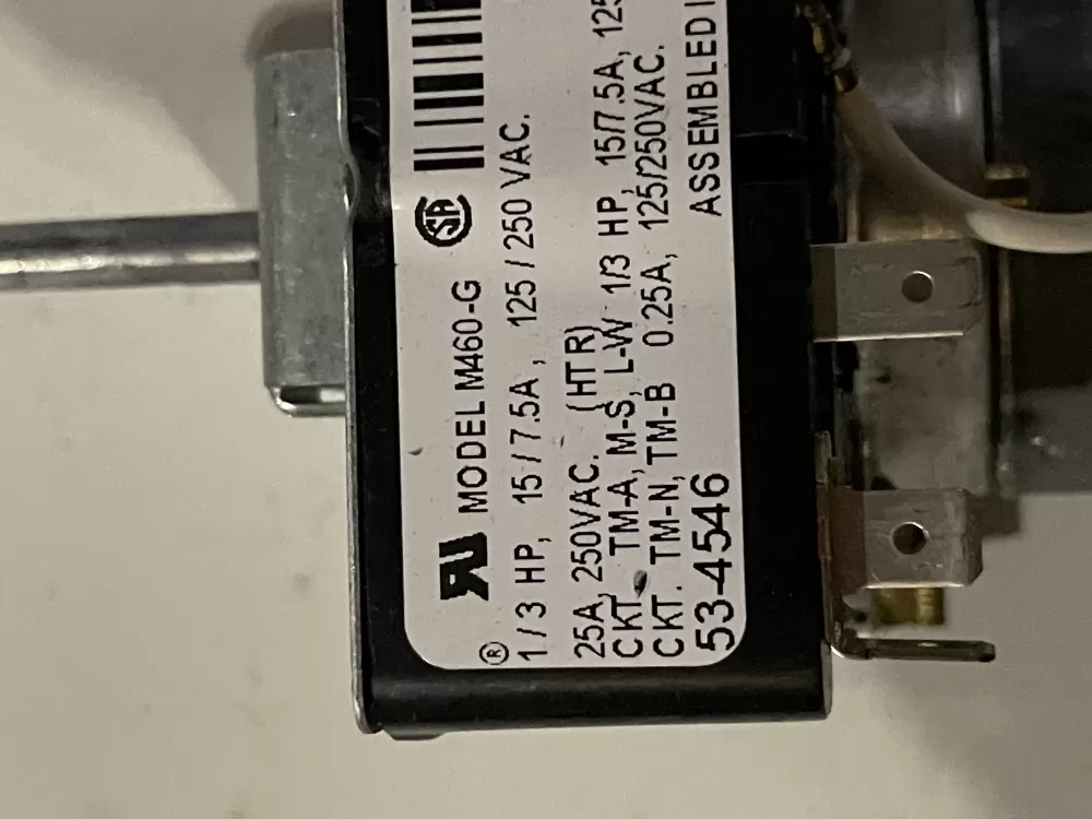 Maytag 53 4546 Dryer Timer AZ32999 | Wm340