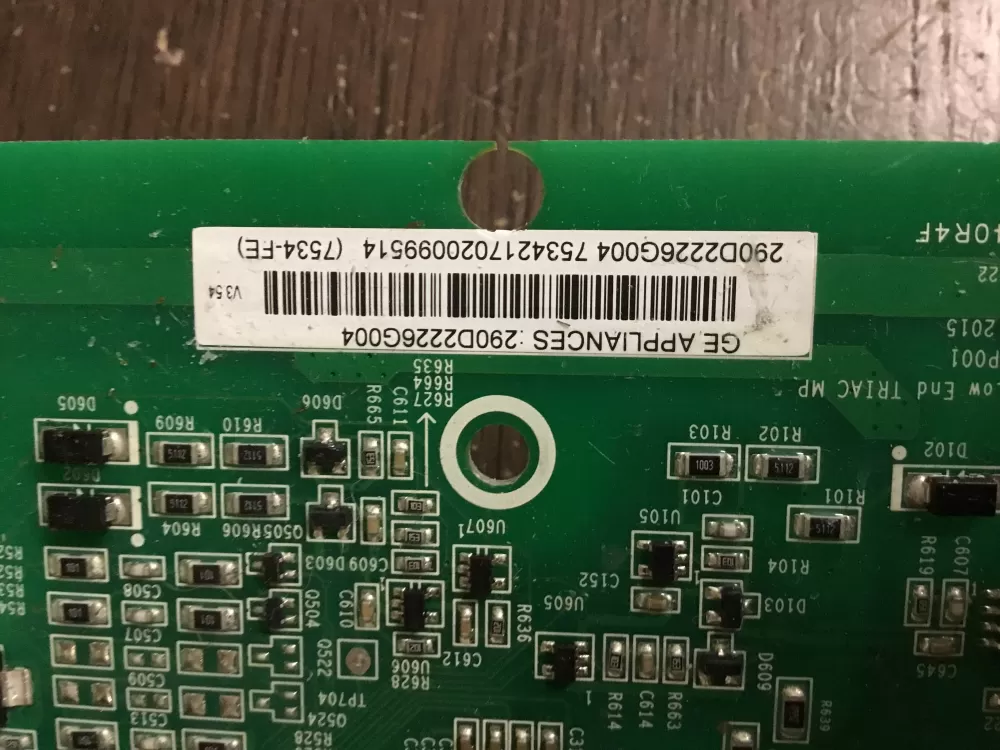 GE 290D2226G004 Washer Control Board AZ16173 | NR222