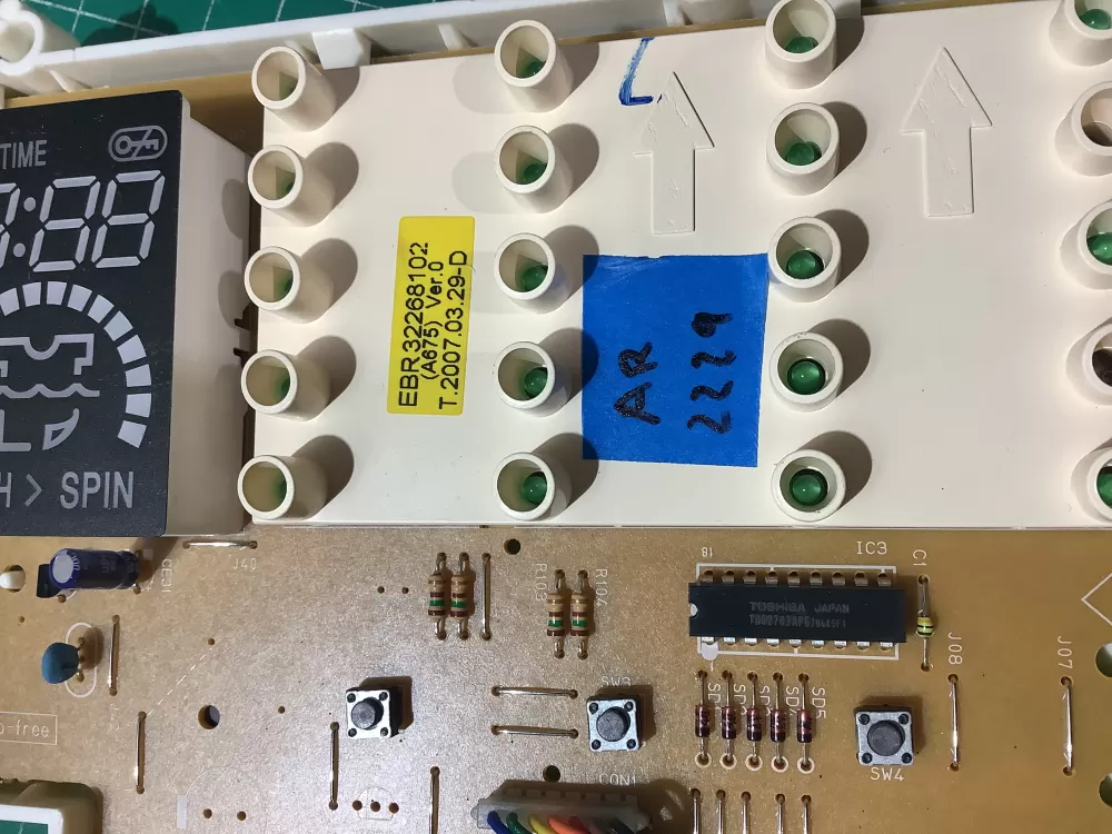 LG EAX32221201 EBR32268102 Washer Control Board AZ193562 | AR2229