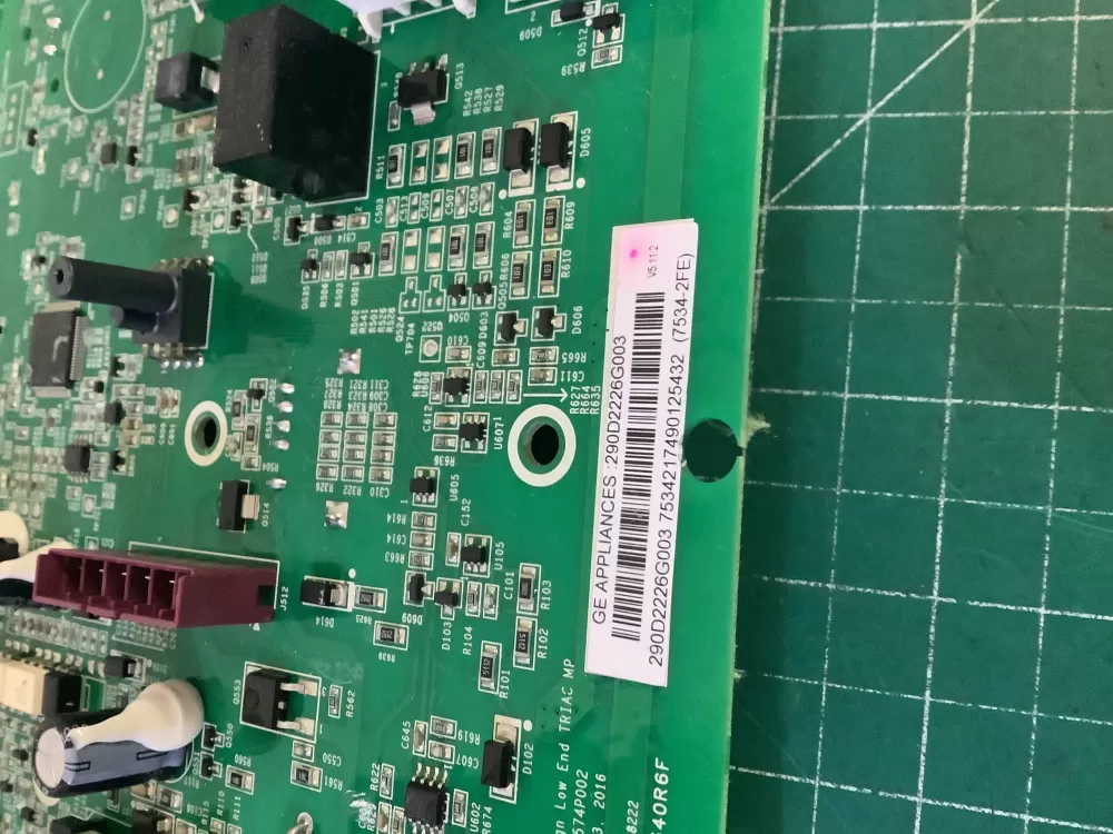 GE WH22X32357 WH22X29556 290D2226G003 WH18X28174 Washer Control Board