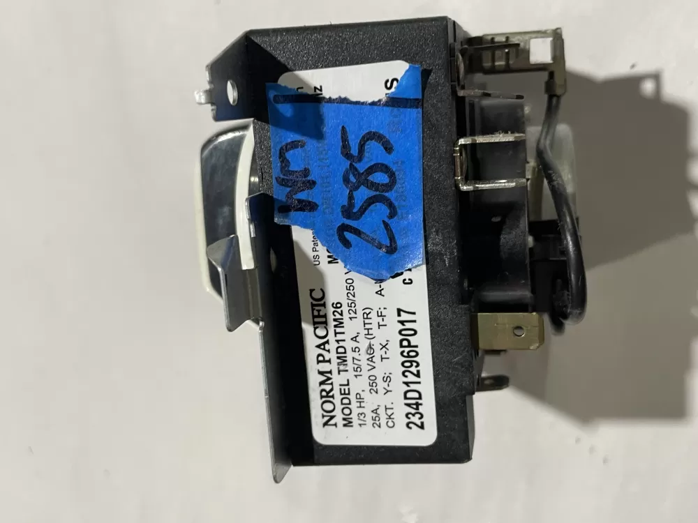 Kenmore General Electric WE4M521 WE04X22654 Dryer Timer AZ186570 | Wm2585