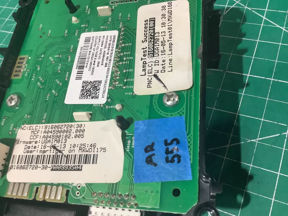 Frigidaire A04186519 916062720-00 Dryer Control Board AZ191720 | AR555