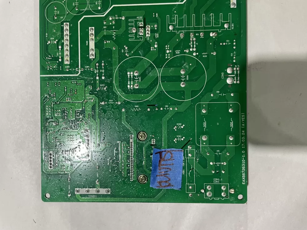 LG EBR83845001 AP6319396 Refrigerator Main Control Board AZ150667 | KMV775